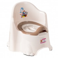 Детский пластиковый горшок "Dunya Plastik" Комфорт цвет: молочный (1111)