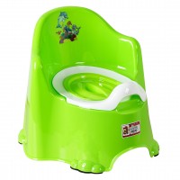 Детский пластиковый горшок "Dunya Plastik" Комфорт цвет: салатовый (1111)