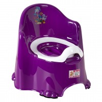 Детский пластиковый горшок "Dunya Plastik" Комфорт цвет: фиолетовый (1111)