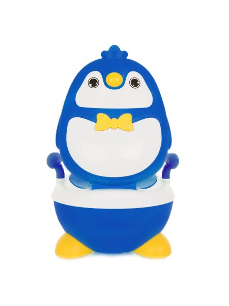 Детский пластиковый горшок " Пингвинчик" PITUSO цвет: синий FG3314