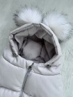 Теплый прогулочный конверт "Выписка" для малыша с прорезями под  автолюльку  р. 56-62 цвет: светло-сиреневая орхидея (KD017)