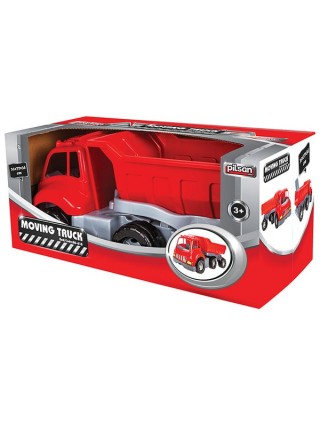 Детская игровая машинка PILSAN Грузовик Moving Truck (76,5*35*33 см.) цвет: красный  06618