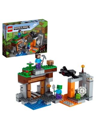 Детский игровой конструктор Lego Minecraft \ Лего Майнкрафт Заброшенная шахта" 21166