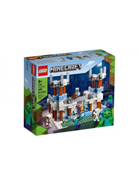 Детский игровой конструктор Lego Minecraft \ Лего Майнкрафт "Ледяной замок" 21186