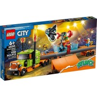 Детский конструктор LEGO CITY / ЛЕГО Город " Грузовик для шоу каскадеров" 60294