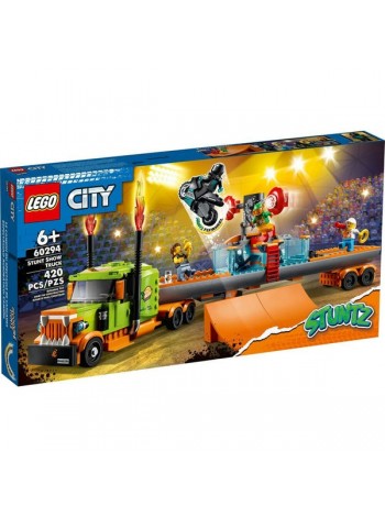 Детский конструктор LEGO CITY / ЛЕГО Город " Грузовик для шоу каскадеров" 60294