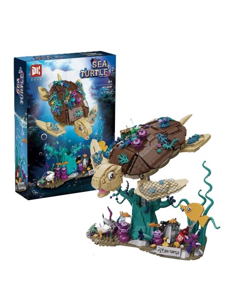 Конструктор "Морская гигантская черепаха" 1271 детали 33X7X23 (6030)