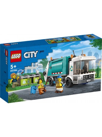 Детский конструктор LEGO CITY / ЛЕГО Грузовик для переработки отходов 60386