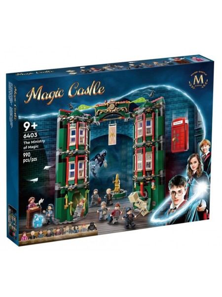 Конструктор "Министерство магии" 990 деталей 7х38х48 см (6403)