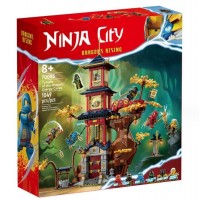 Конструктор Lepin Ниндзяго Храм энергетических ядер дракона (70085)
