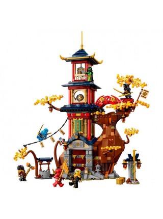 Конструктор Lepin Ниндзяго Храм энергетических ядер дракона (70085)