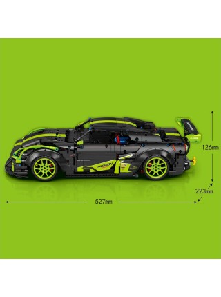 Конструктор Sembo Техника "Машина Спорткар Nissan GT-R" 2671 детали (701025)