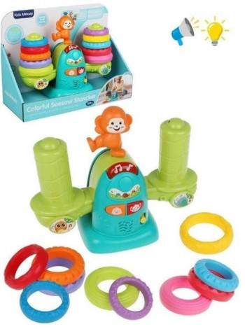 Детская музыкальная игрушка " Весы с обезьянкой" (9929)