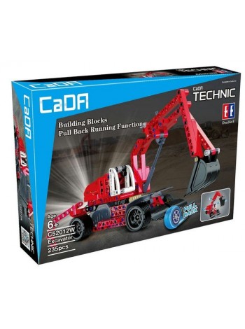 Детский игровой набор конструктор "Экскаватор" 235 деталей CADA  C52012W