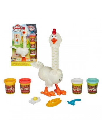 Детский игровой набор с пластилином "Play-Doh "Курочка - чудо в перьях" Play Doh (E6647)