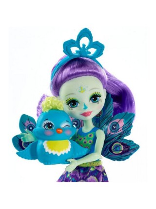 Кукла Enchantimals Пэтти Павлин с питомцем " Mattel \ Маттел (FXM74)