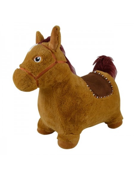Детская надувная игрушка PITUSO 57*27*50см. Лошадка цвет: коричневый (GS015)