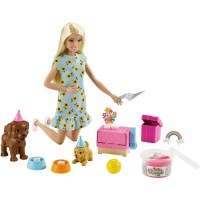 Детский игровой набор Кукла Барби "Вечеринка с питомцами Barbie Mattel\ Маттел GXV75