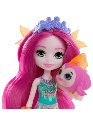 Кукла Enchantimals Маура Русалка с питомцем  " Mattel \ Маттел (GYJ02)
