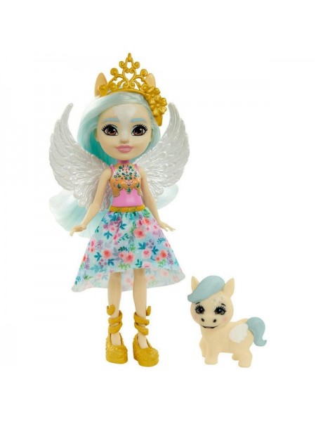 Кукла Enchantimals Паолина Пегасус с питомцем  " Mattel \ Маттел (GYJ03)