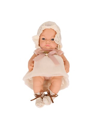 Детская кукла "Пупс" (25 см) с аксессуарами цвет: пудра HW21049840