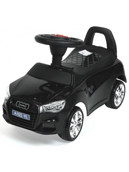 Детская машинка- толкачик (каталка) Audi JY-Z01A цвет: черный