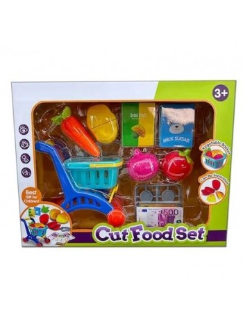 Игровой набор «Супермаркет» тележка с продуктам (LT8801-8B)