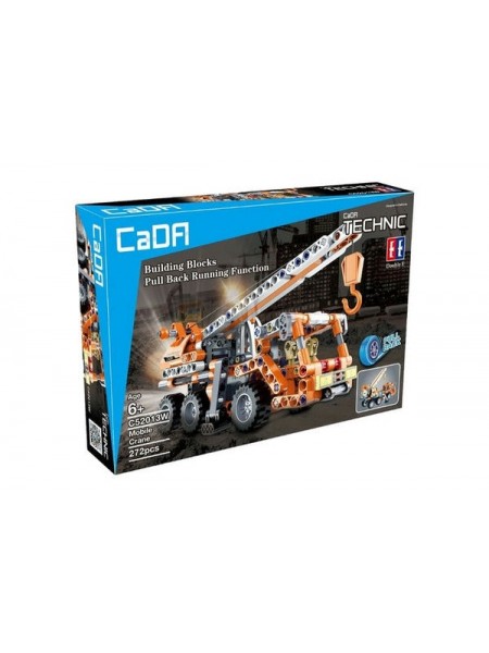 Детский игровой набор конструктор "Подъемный кран" 272 детали CADA  C52013W