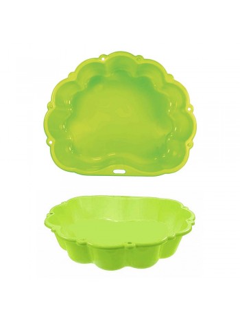 Песочница с крышкой ОБЛАЧКО PARADISO TOYS цвет:зеленый T00762