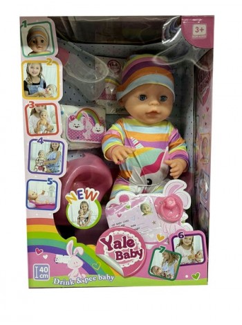 Детская кукла-пупс " YALE BABY " (YL171019L)
