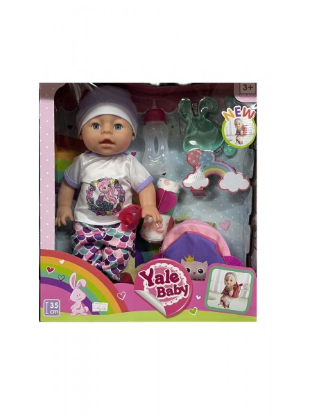 Детская кукла-пупс " YALE BABY "  (YL1952D)