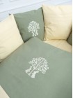Детский универсальный комплект постельного белья "Organic Baby Cotton" цвет: зеленый (6116/3)