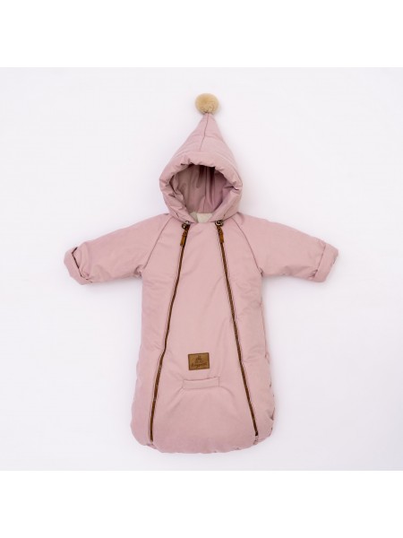 Детский зимний конверт-комбинезон для малыша «Classic» цвет: Розовый (КЗ011C)