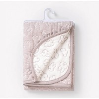 Детский хлопковый плед Perina SOFT COTTON  110*80 цвет: мокко  ПЛ-02.8
