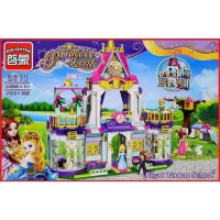 Детский игровой набор конструктор " Princess Qman Замок принцессы"/  628 деталей 2611