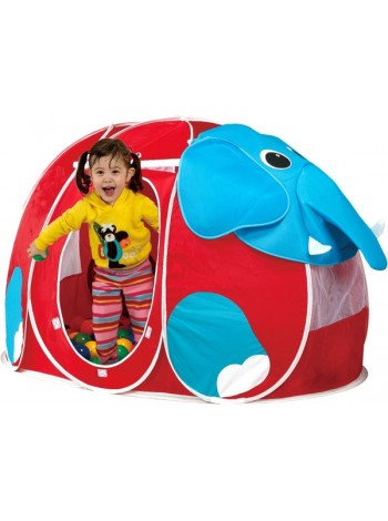 Детский игровой домик - палатка + 100 шаров " Слоник "Callida 666