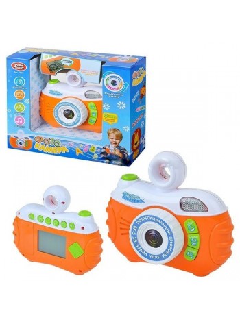 Детская развивающая игрушка "Фотокамера" со световыми и звуковыми эффектами (7540)