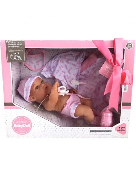Детская кукла " ПУПС RONG LONG" цвет: розовый (8570)