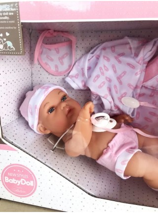 Детская кукла " ПУПС RONG LONG" цвет: розовый (8570)