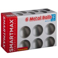 Магнитный конструктор Bondibon SmartMax "Дополнительный набор: 6 шаров" (ВВ0874)