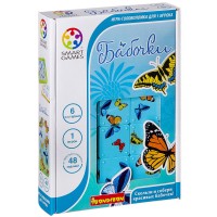Настольная логическая игра-головоломка 6+ "Бабочки" Bondibon (ВВ1352)