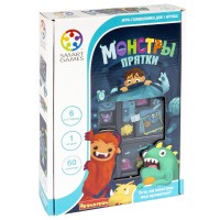 Настольная логическая игра-головоломка 6+ "Монстры прятки" Bondibon (ВВ5266)
