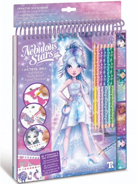 Набор Nebulous Stars Серия Space: Набор для создания модных эскизов  11142_NSDA