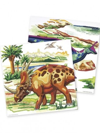 Картина по номерам из страз DinosArt Серия Dino 15051_NSDA