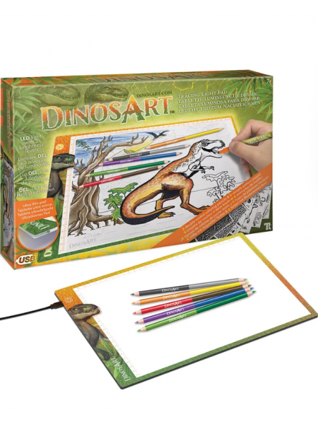 Серия Dino: Детский световой планшет для рисования 15151_NSDA