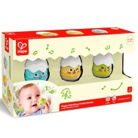 Набор игрушек HAPE "Веселые цыплята", 3в1, серия "Малышам" (E0124_HP)