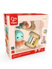 Подарочный набор игрушек погремушек HAPE "Малышам" 3в1 (E0126_HP)
