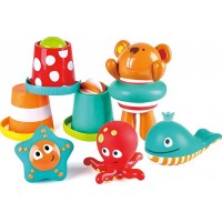 Набор игрушек для купания Hape HAPE "Ай-да, купаться!" (E0220_HP)