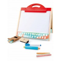 Двухсторонний "Игровой мольберт" доска для рисования HAPE (E1062_HP)