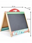 Двухсторонний "Игровой мольберт" доска для рисования HAPE (E1062_HP)